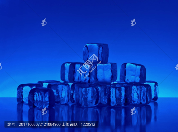 藍(lán)色的冰