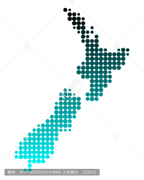 藍色