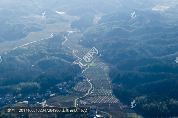 齊云山山景