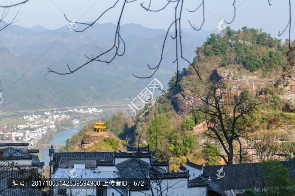 齊云山山景