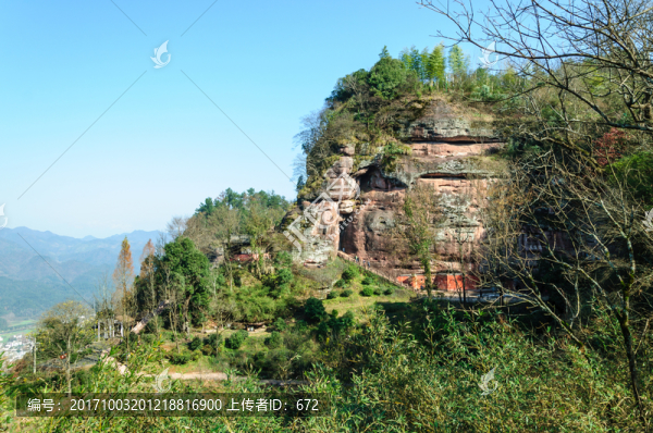 齊云山山景