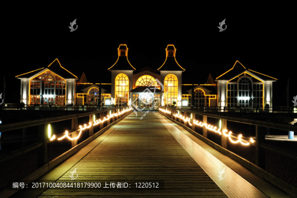 碼頭的夜晚