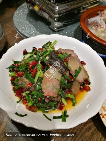 香蔥臘肉