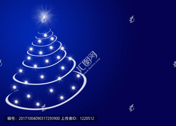 帶星星的圣誕樹