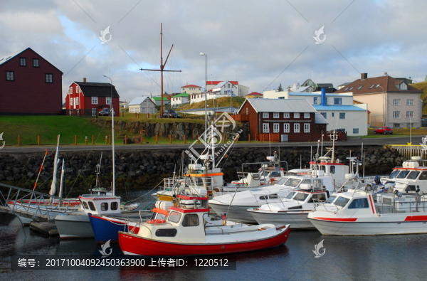 stykkisholmur，港村…