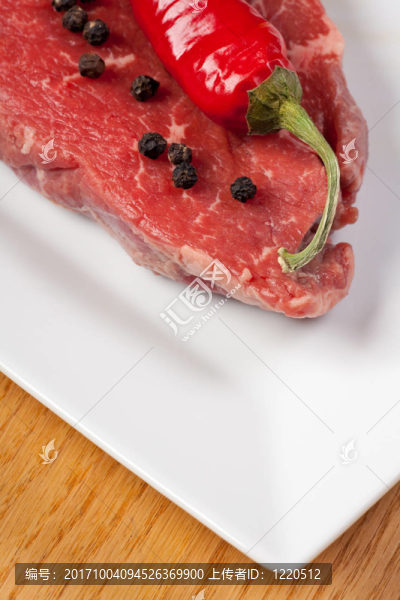 準(zhǔn)備烹調(diào)的生肉