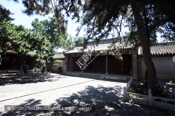 古院落,寺廟,古代建筑