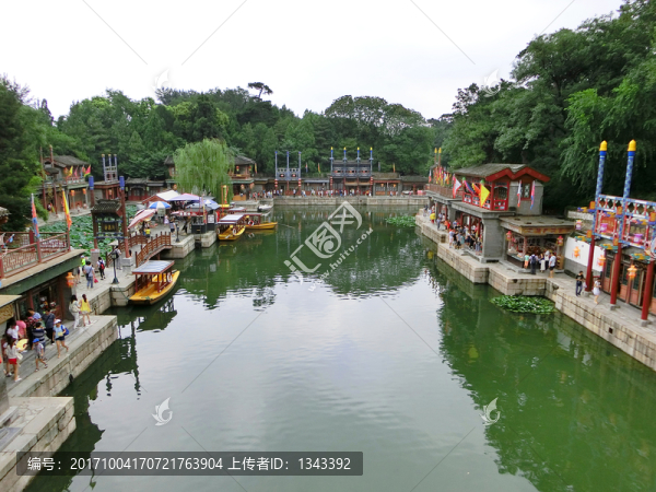 頤和園,,蘇州街
