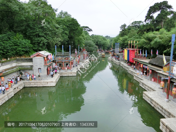 頤和園,,蘇州街