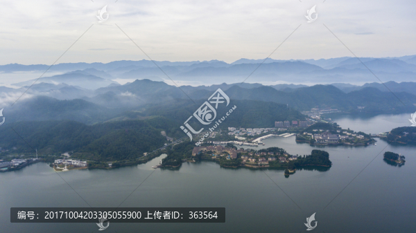 千島湖航拍俯瞰
