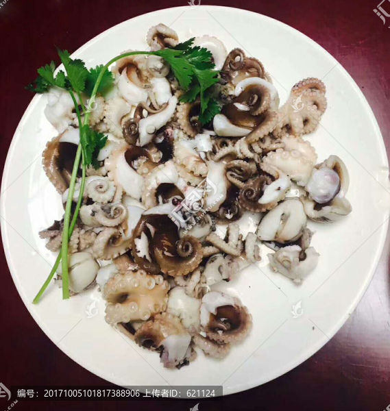 白灼小墨魚