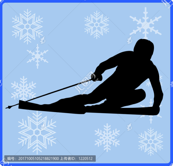 冬季滑雪