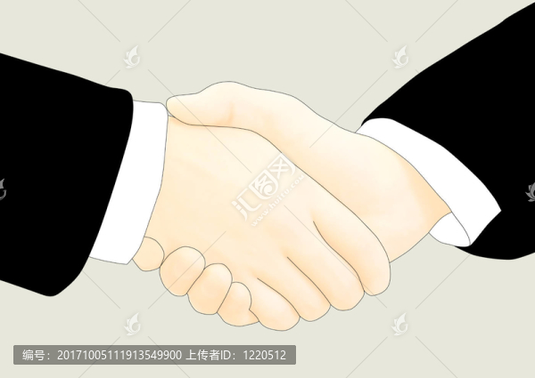 手