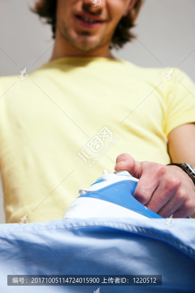 年輕人燙