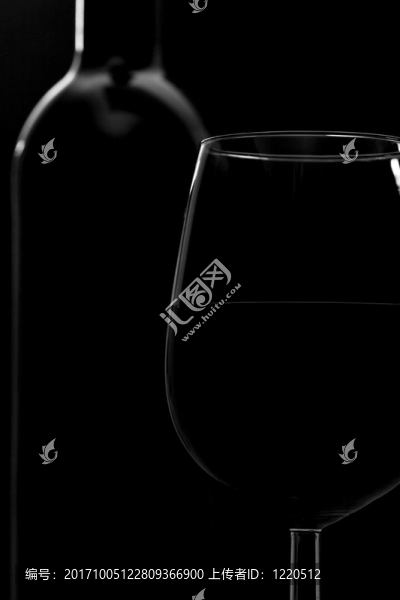 玻璃酒杯