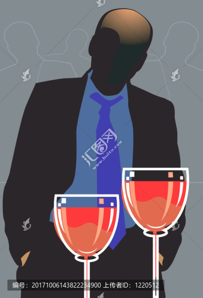 玻璃酒杯