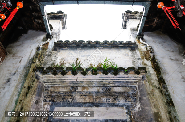 西遞民居門(mén)頭