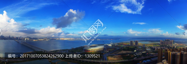 湛江海灣大橋及奧體中心