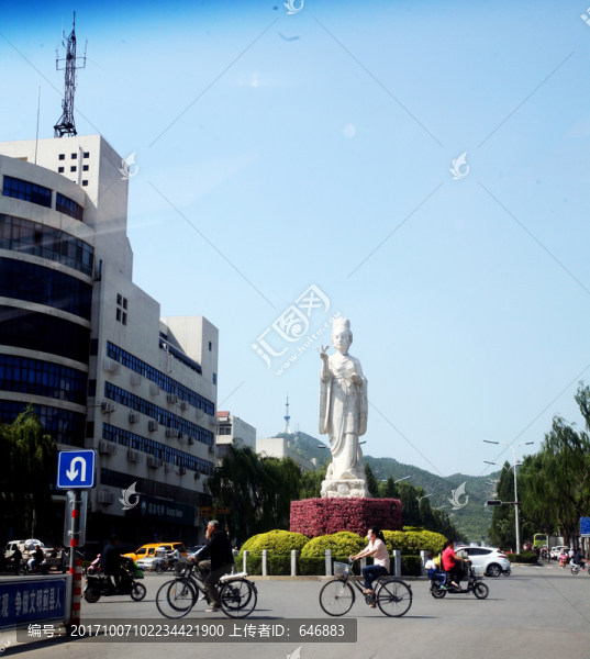 古漁陽,廣場雕塑