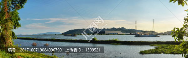 江邊傍晚