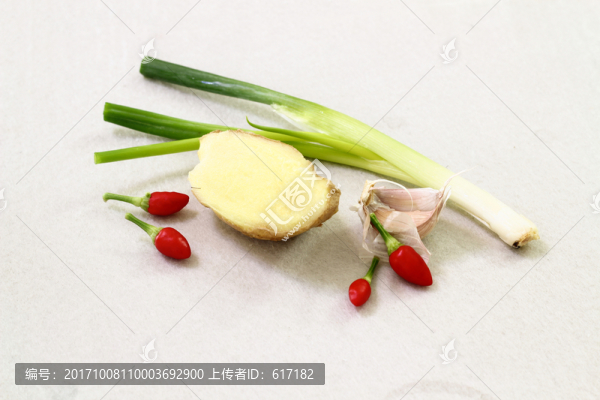 蔬菜,大蔥,七星椒