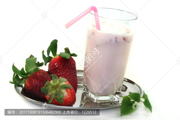 草莓奶昔配檸檬香油