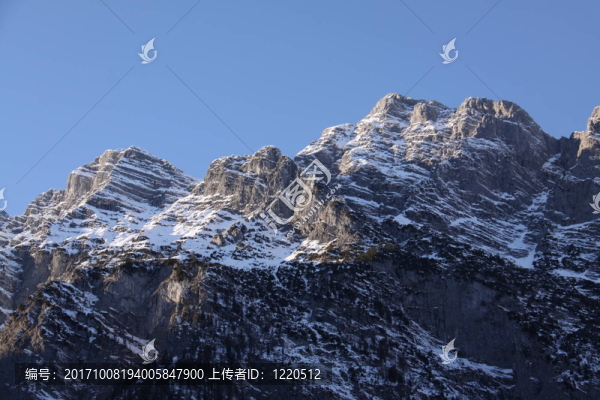 山的南面