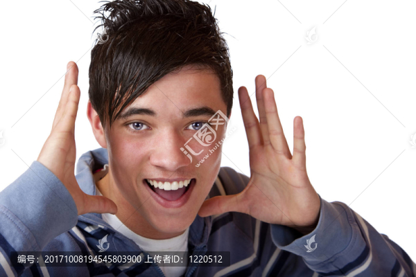 英俊的少年