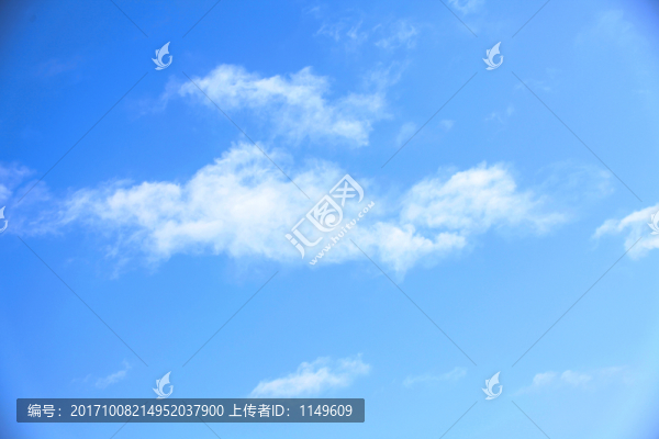 藍天白云