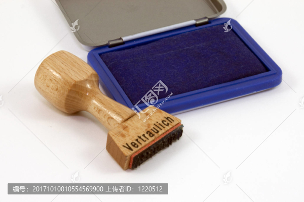 用墨水印郵票