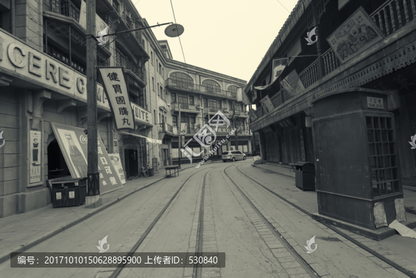老上海建筑場(chǎng)景