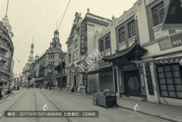 老上海建筑場(chǎng)景