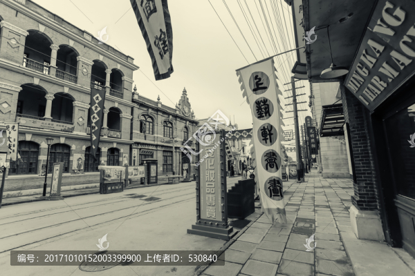 老上海街景