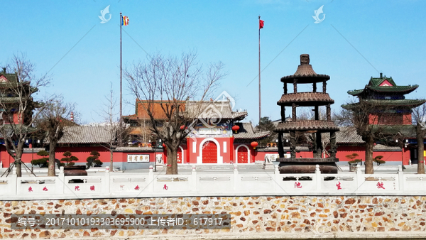 天津藥王古寺,古建筑,寺廟