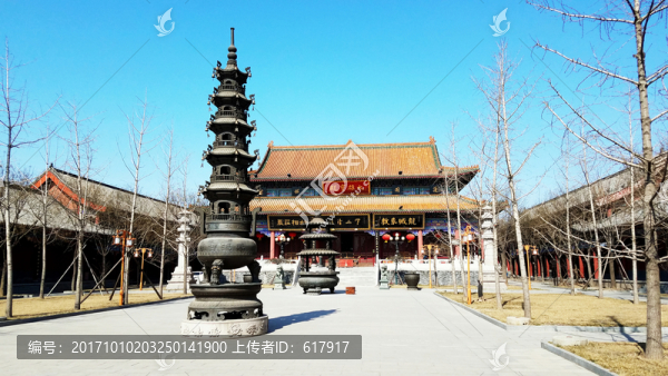 天津藥王古寺,古建筑,寺廟
