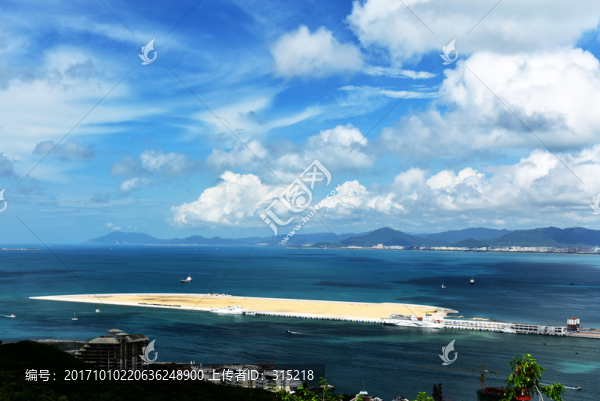 三亞,人工鳳凰島