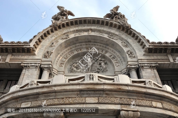 墨西哥城帕拉西奧de,Bellas,Artes