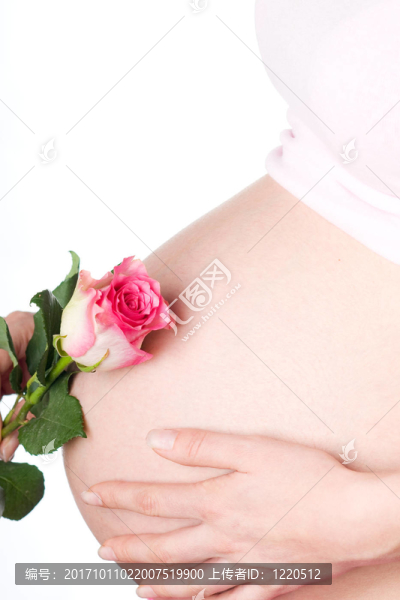 懷孕的女孩