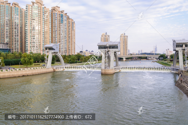 外秦淮河水閘