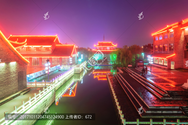 水城夜景