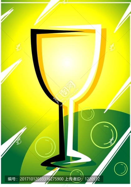 玻璃酒杯