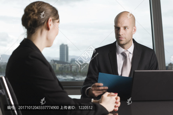 客戶的談話