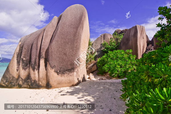 塞舌爾La,digue3