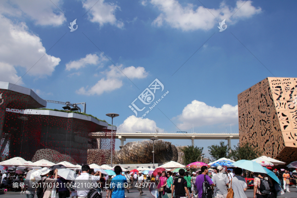 上海世博園游園
