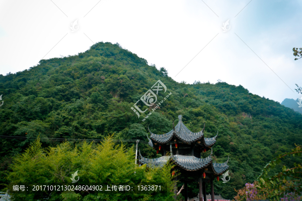 安吉浙北峽谷自然風(fēng)景