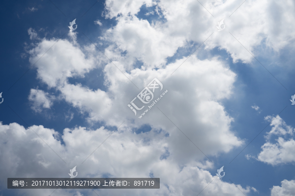 藍天白云