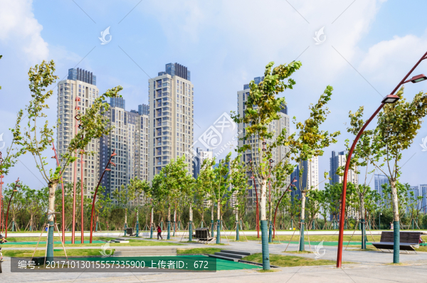 青奧文化體育公園景觀