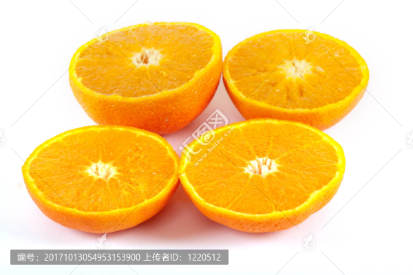 多汁的橙子