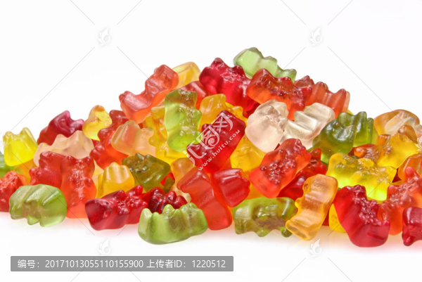 顏色多樣，小熊軟糖