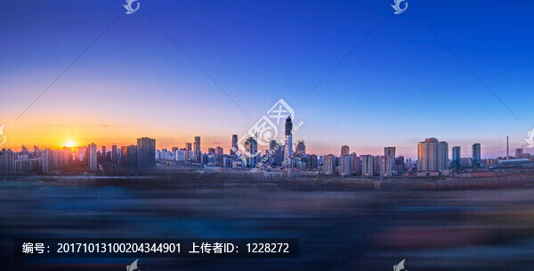 北京CBD建筑群